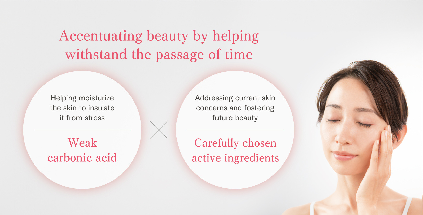 Accentuating beauty by helping withstand the passage of time