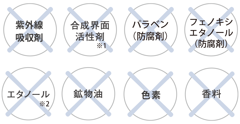 こだわりの無添加